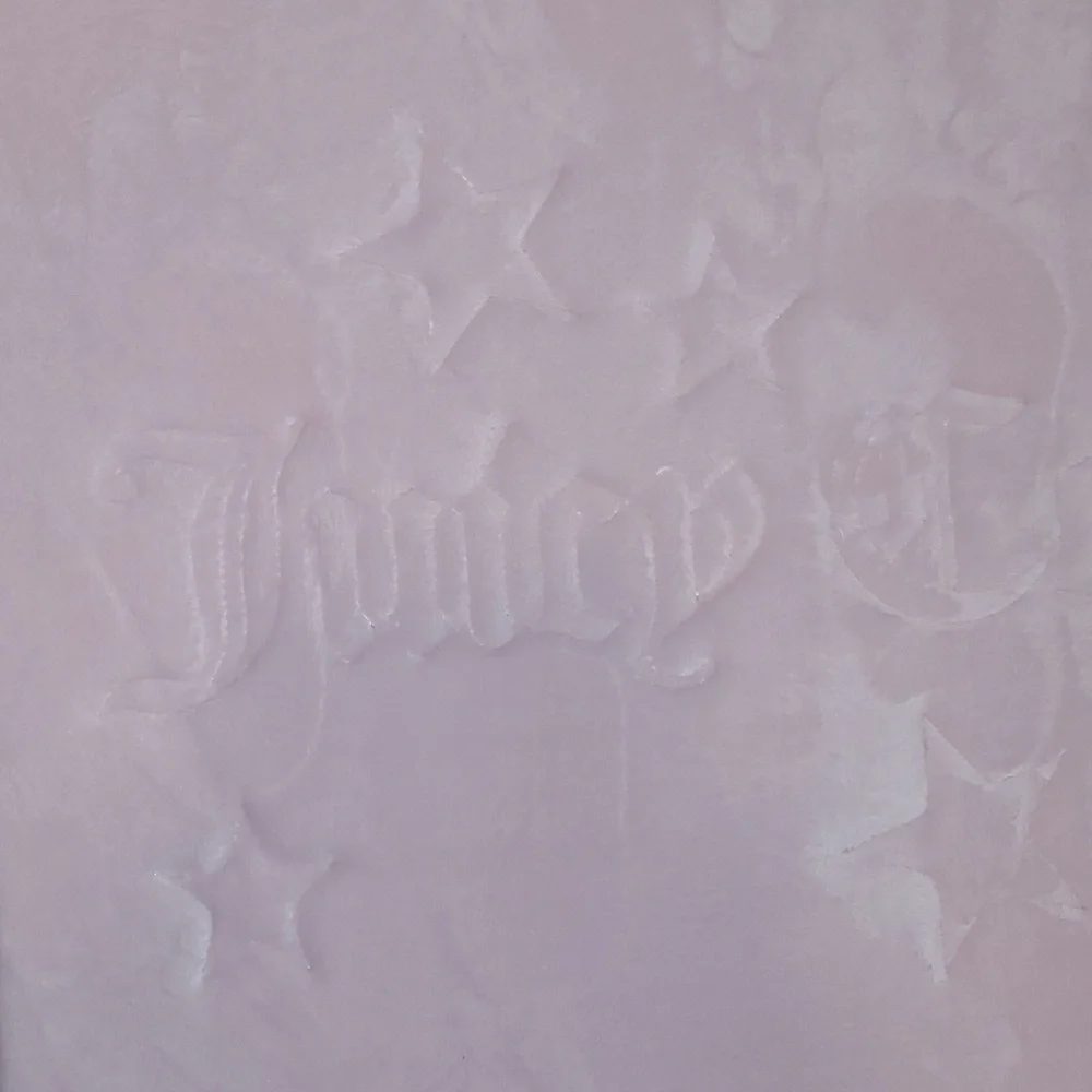 Juicy Couture Blush Pink Star Bath Mat - 20x32